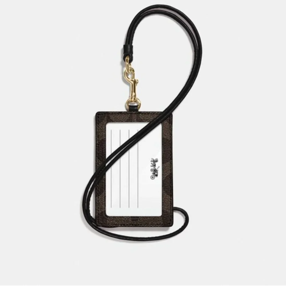 Coach ID Lanyard  NWT